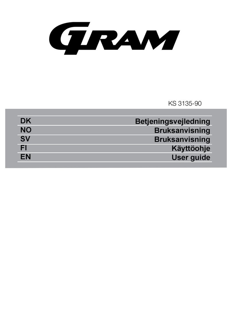 Gram KS 3135-90 user guide