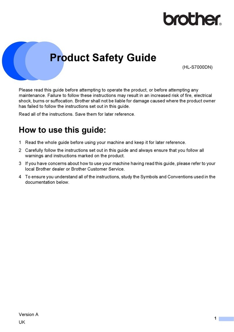 Brother HL-S7000DN Series Operating manual