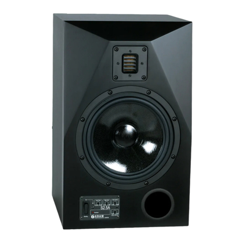 Adam S2.5A User manual