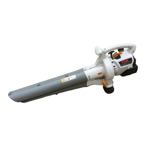 Ryobi RGBV3100 Operator's manual