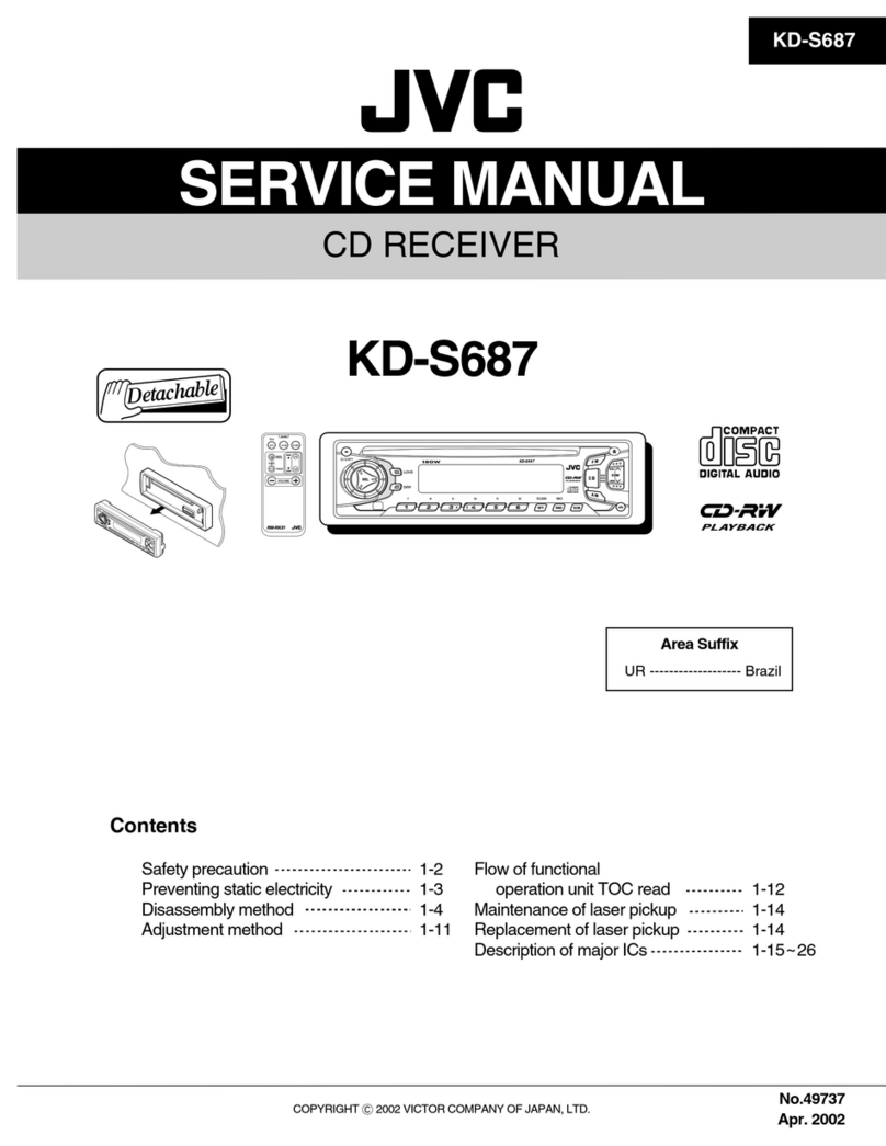 JVC KD-S687 User manual