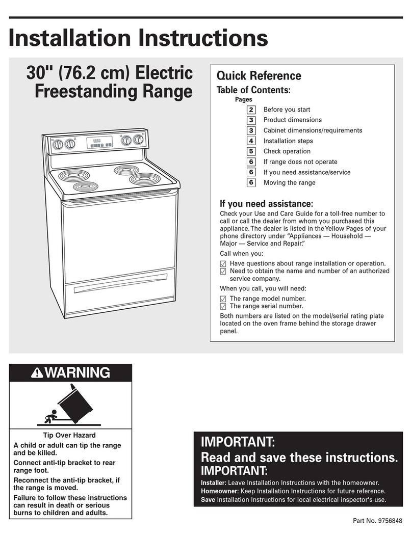 Whirlpool werp4120pq0 User manual