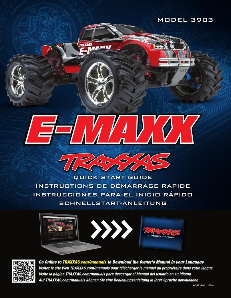 Traxxas E-Maxx 3903 User manual
