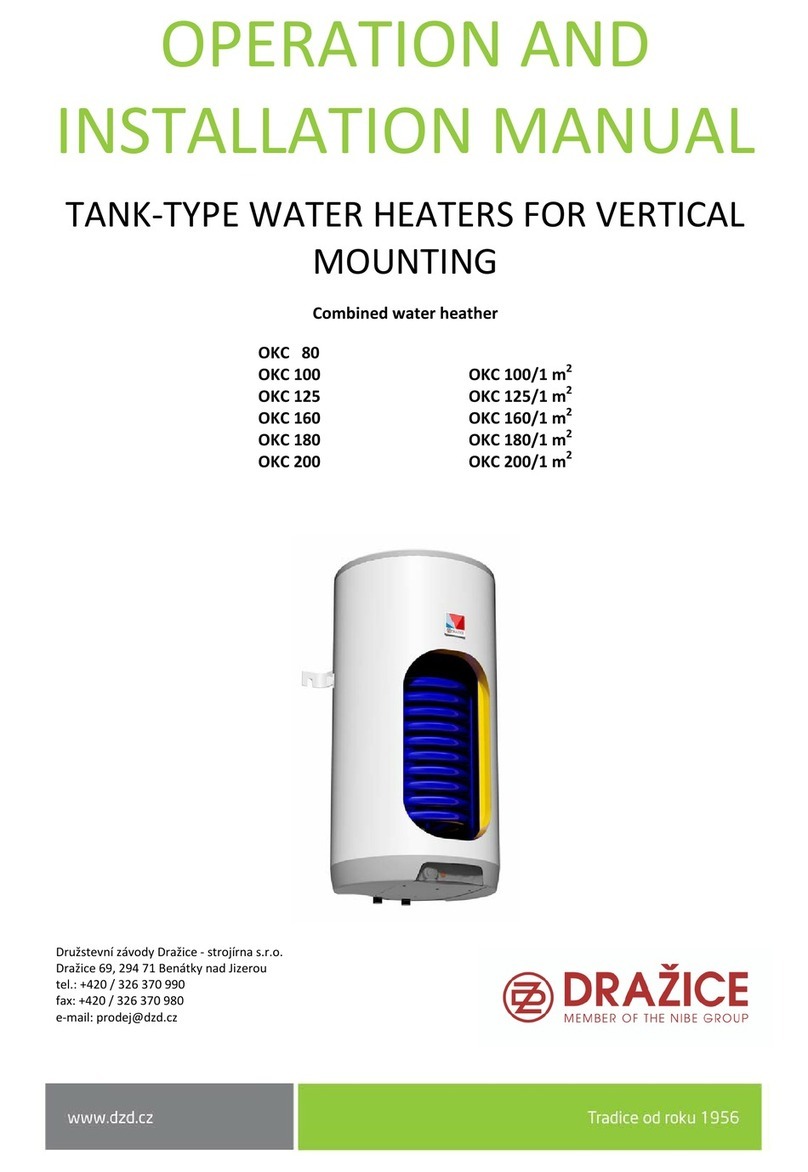 Drazice OKC 80 Specification sheet Drazice OKC 80 Specification sheet
