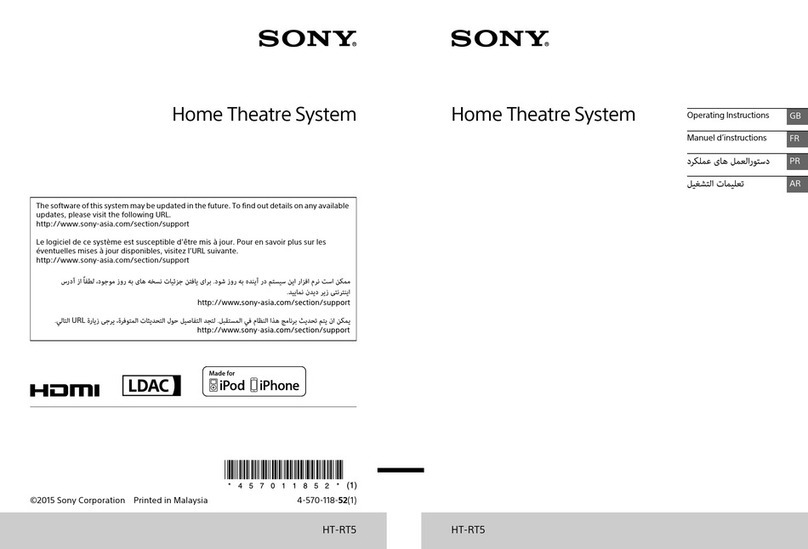 Sony HT-RT5 User manual
