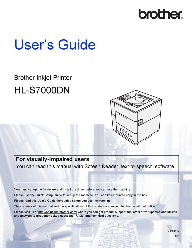 Brother HL-S7000DN Series User manual