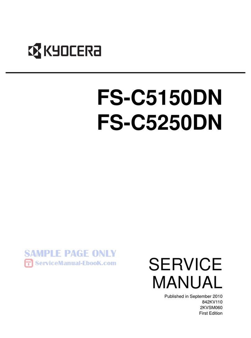 Kyocera ECOSYS FS-C5150DN User manual