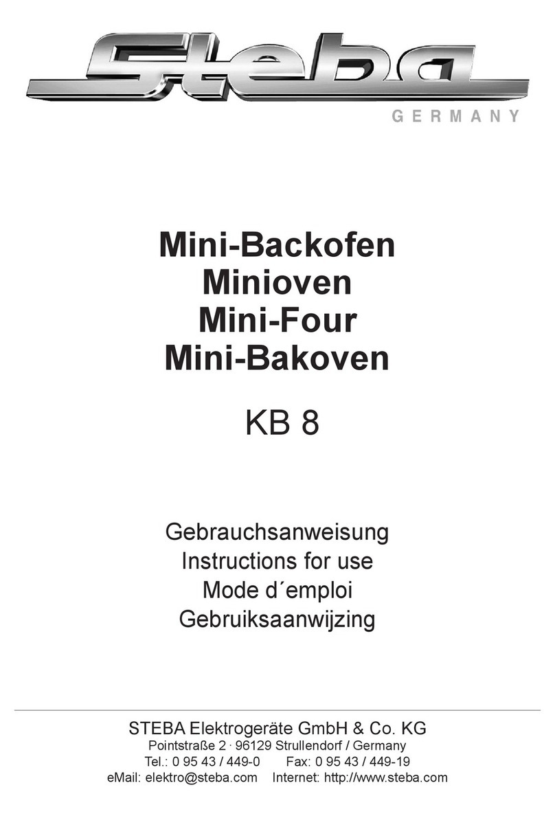 Steba KB 8 User manual