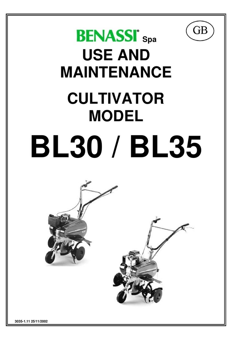 Benassi BL30 User guide