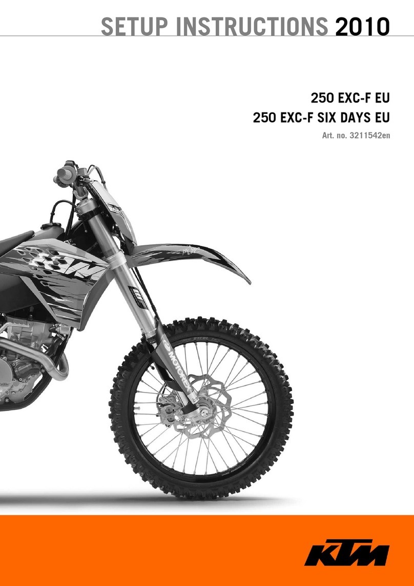KTM 250 EXC-F EU Manual