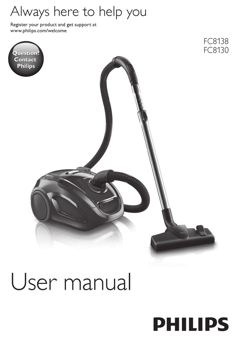 Philips FC8138 User manual Philips FC8138 User manual