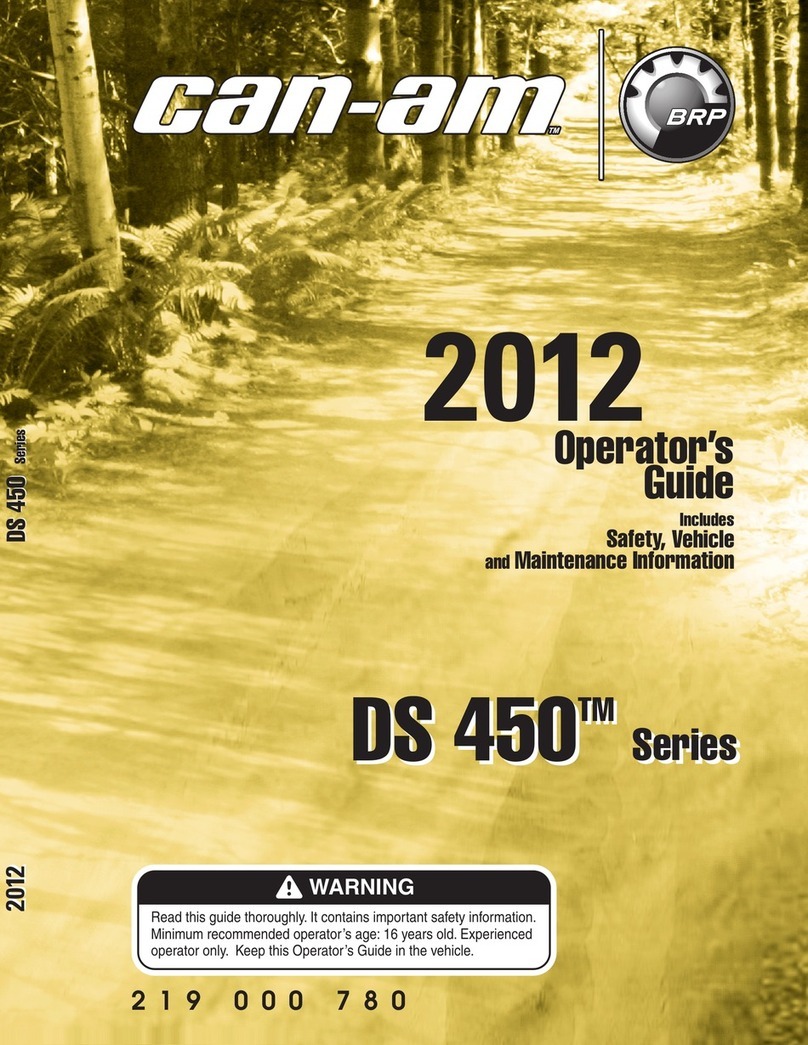 Can-Am DS 450 Series Manual