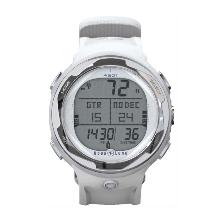 Aqua Lung i450T User manual
