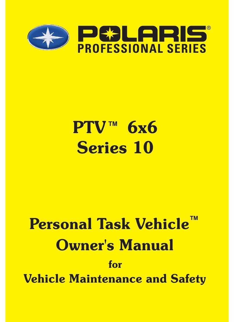 Polaris PTV 6x6 SERIES 10 User manual Polaris PTV 6x6 SERIES 10 User manual