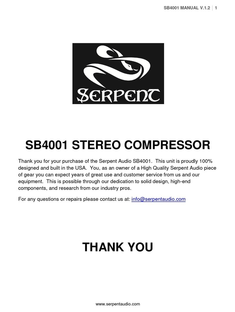 Serpent SB4001 user manual