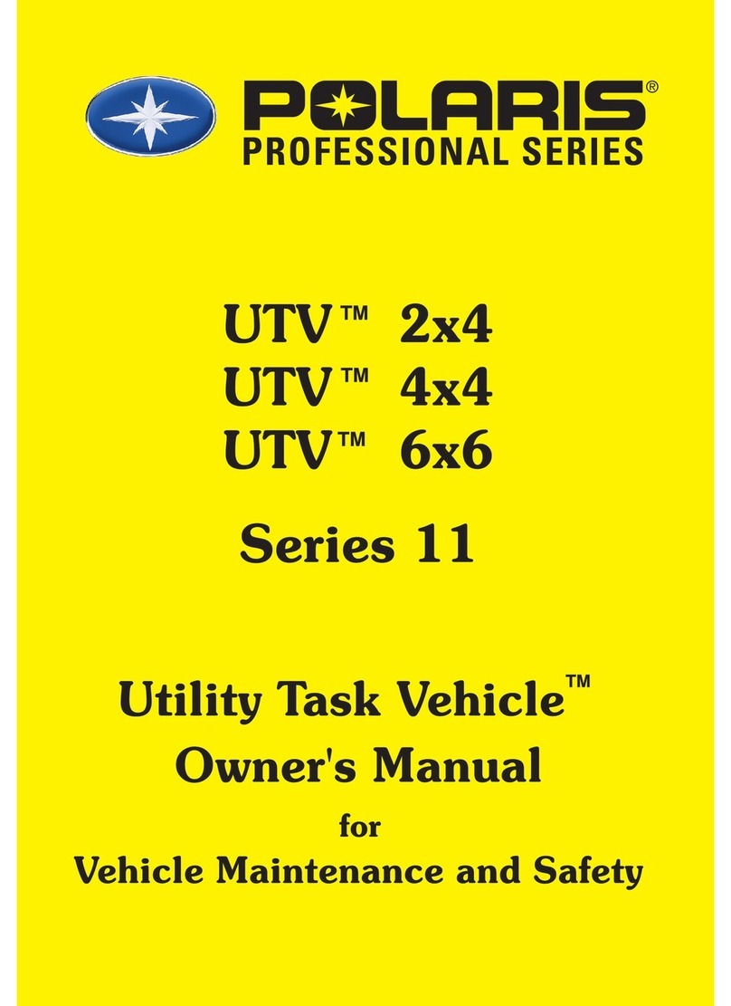 Polaris UTV 2x4 Series 11 owner's manual