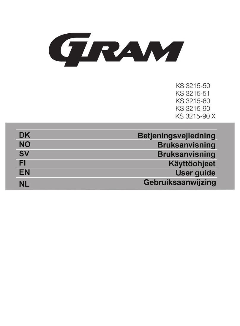 Gram KS 3215-50 user guide