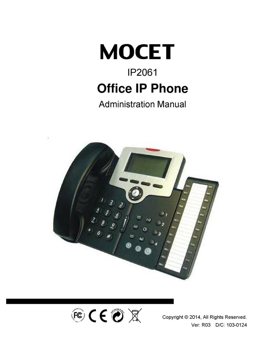 Mocet IP2061 Instruction Manual