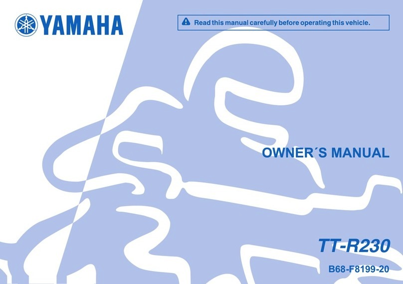 Yamaha TT-R230 User manual