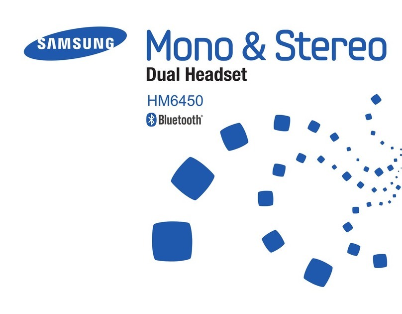Samsung HM6450 manual