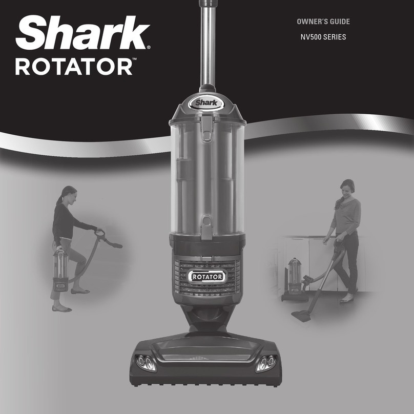 Shark NV500 Servise User manual