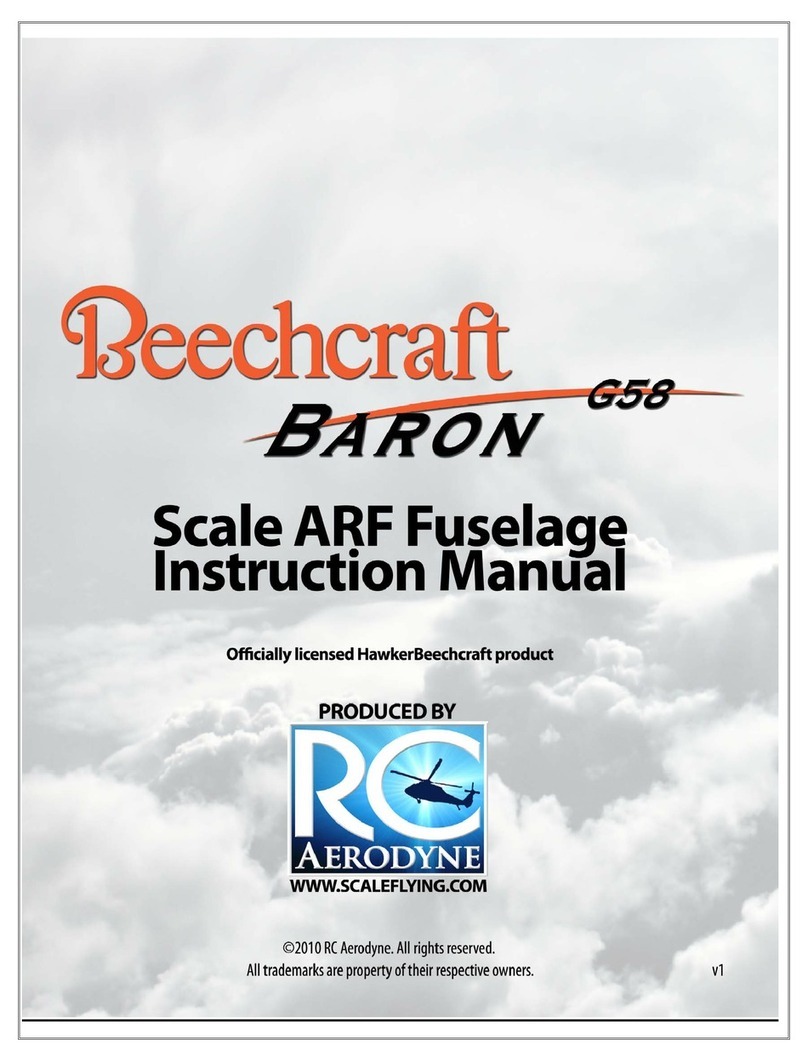 Aerodyne Beechcraft Baron G58 User manual