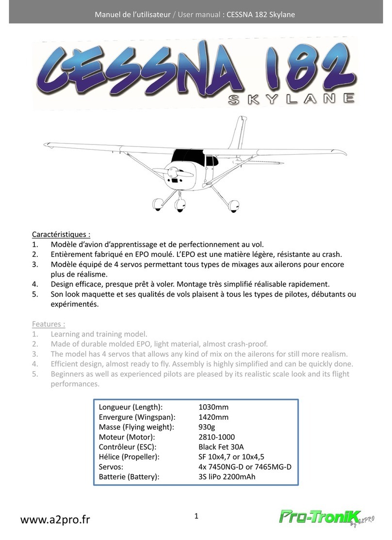 a2pro CESSNA 182 Skylane user manual