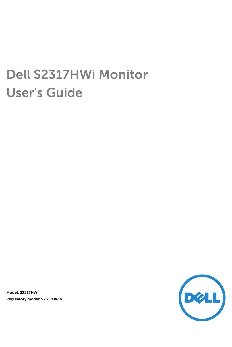 Dell S2317HWI User manual