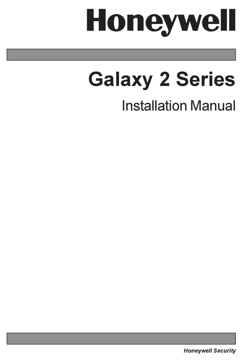 Honeywell Galaxy 2 Series User manual Honeywell Galaxy 2 Series User manual