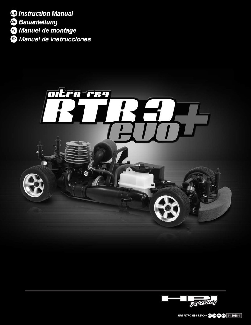 HPI Racing Nitro rs4 RTR3+EVO User manual