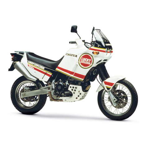 Cagiva 900 ie Instruction manual