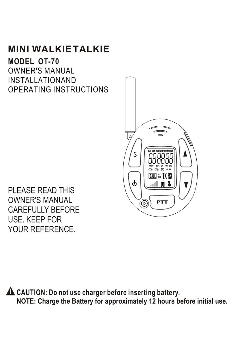 Allen Sports OT-70 owner's manual