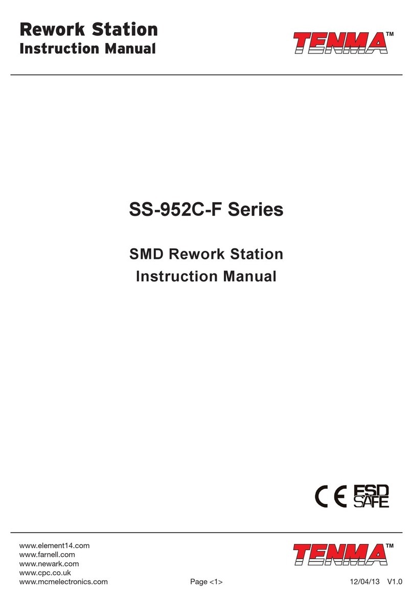 Tenma SS-952C-F Series instruction manual