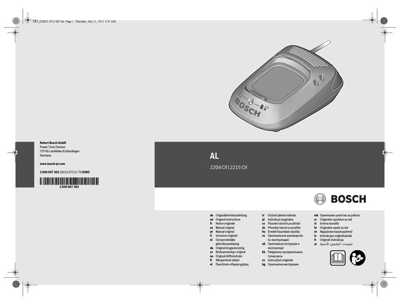 Bosch AL 2204 CV Original instructions