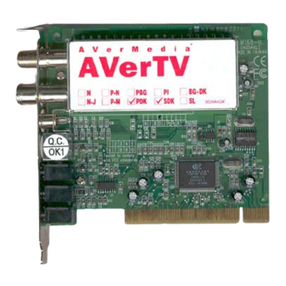 Avermedia AverTV 203 User manual