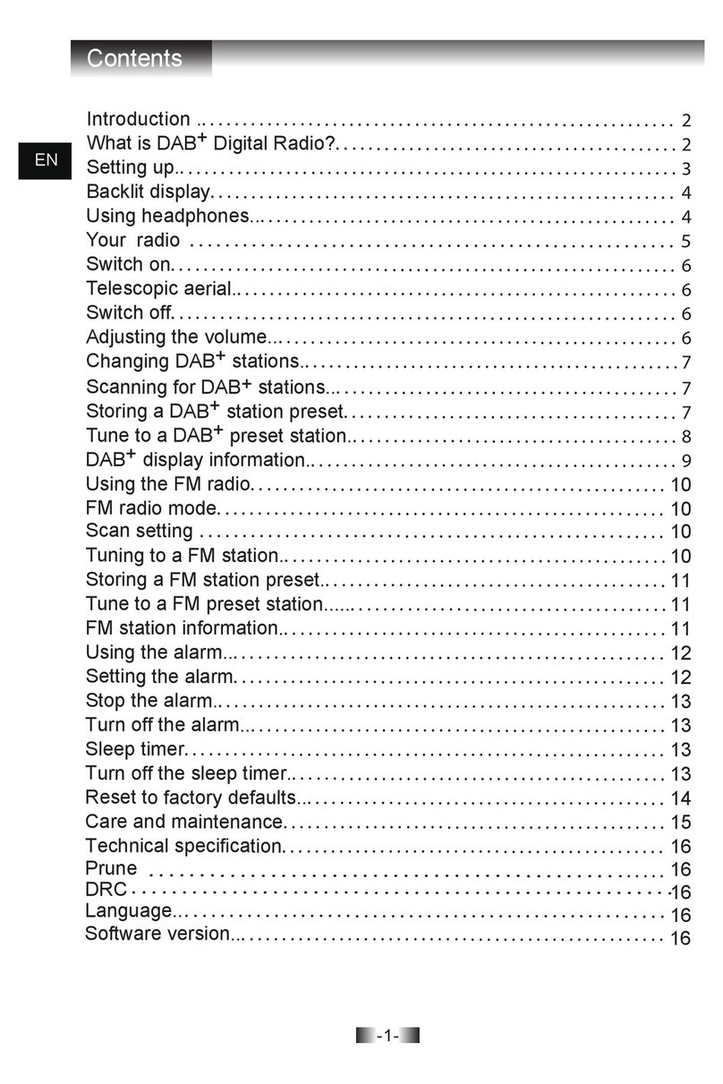 SOUNDMASTER dab200 User manual