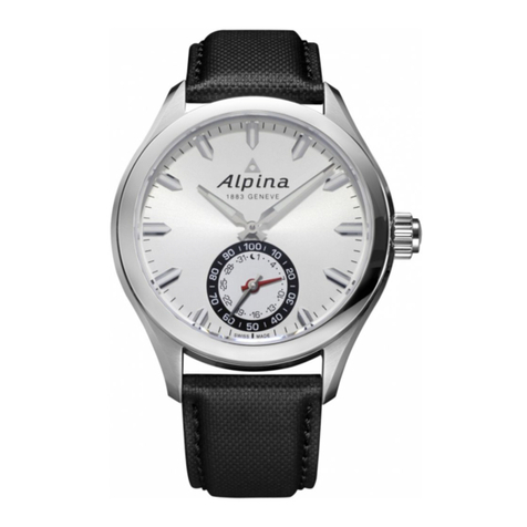 Alpina Hronological Smartwatch user guide