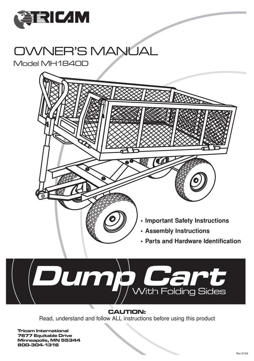 Tricam MH1840D owner's manual