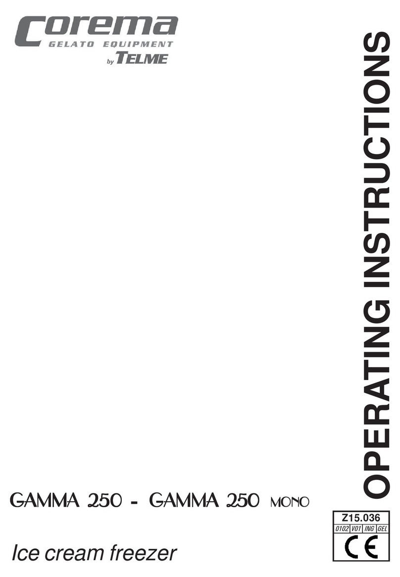Corema GAMMA 250 MONO operating instructions