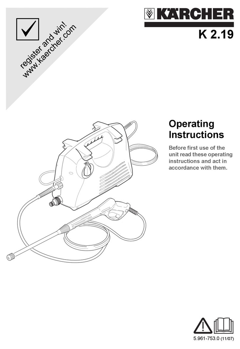 Kärcher K 2.19 operating instructions