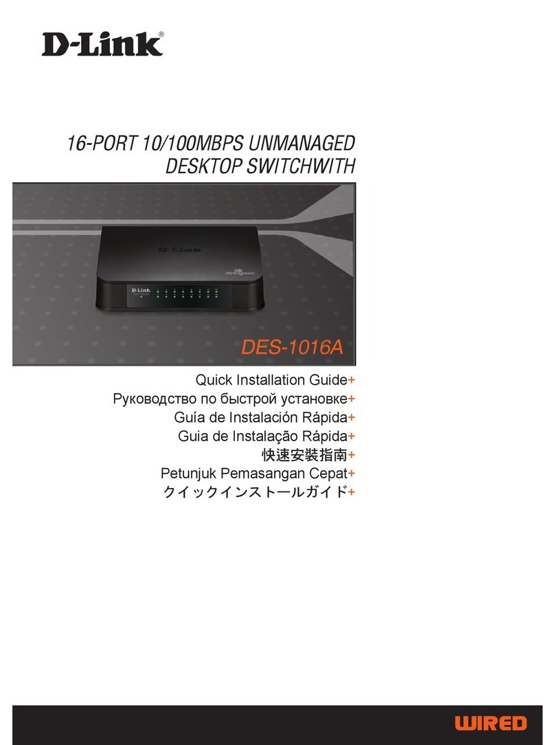 D-Link des-1016a User manual D-Link des-1016a User manual
