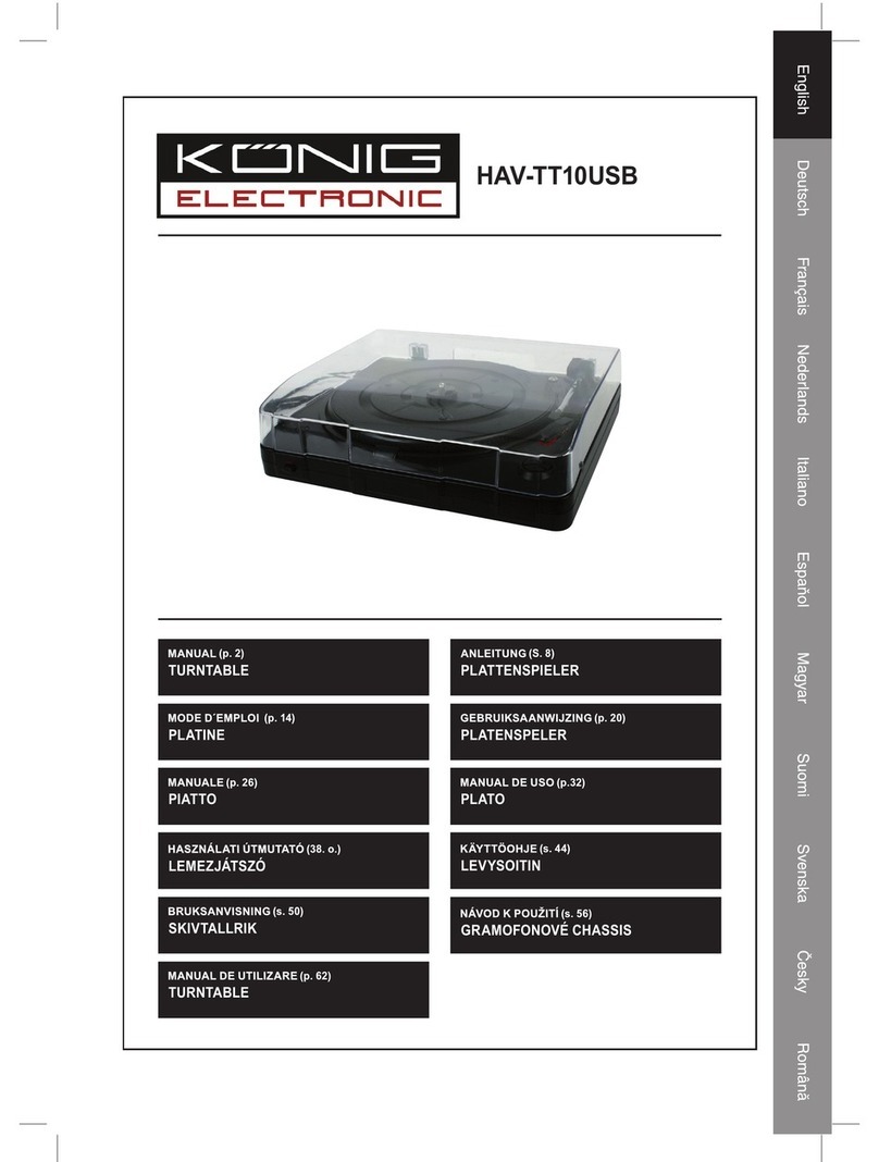 Konig HAV-TT10USB manual