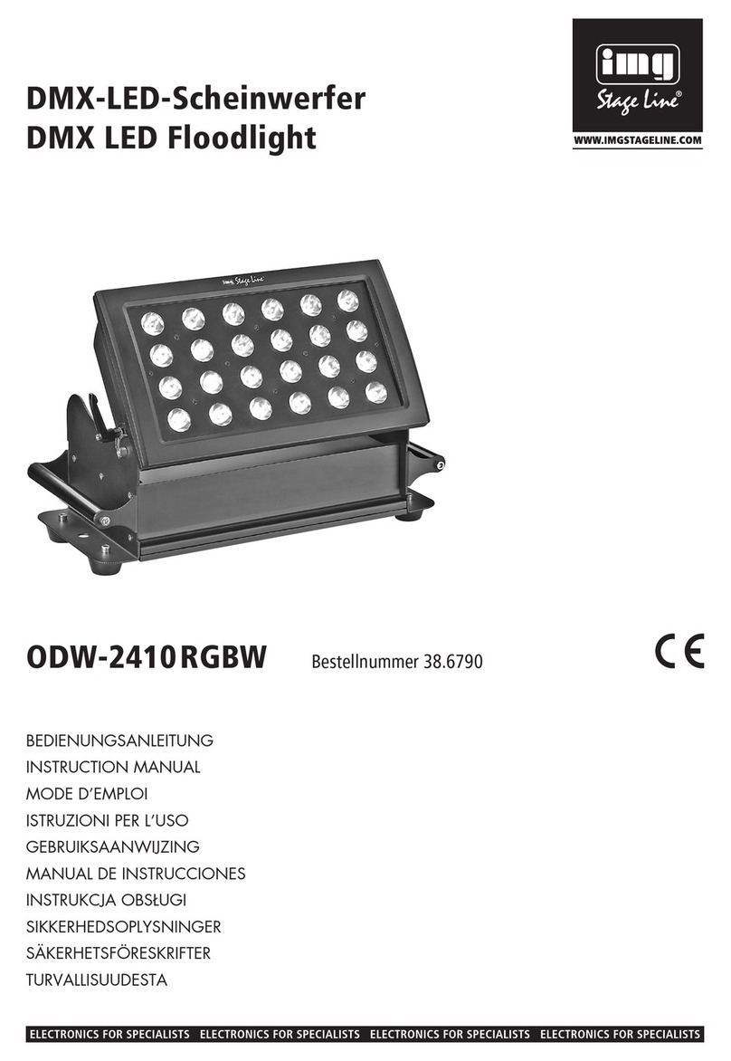 Stageline ODW-2410RGBW instruction manual