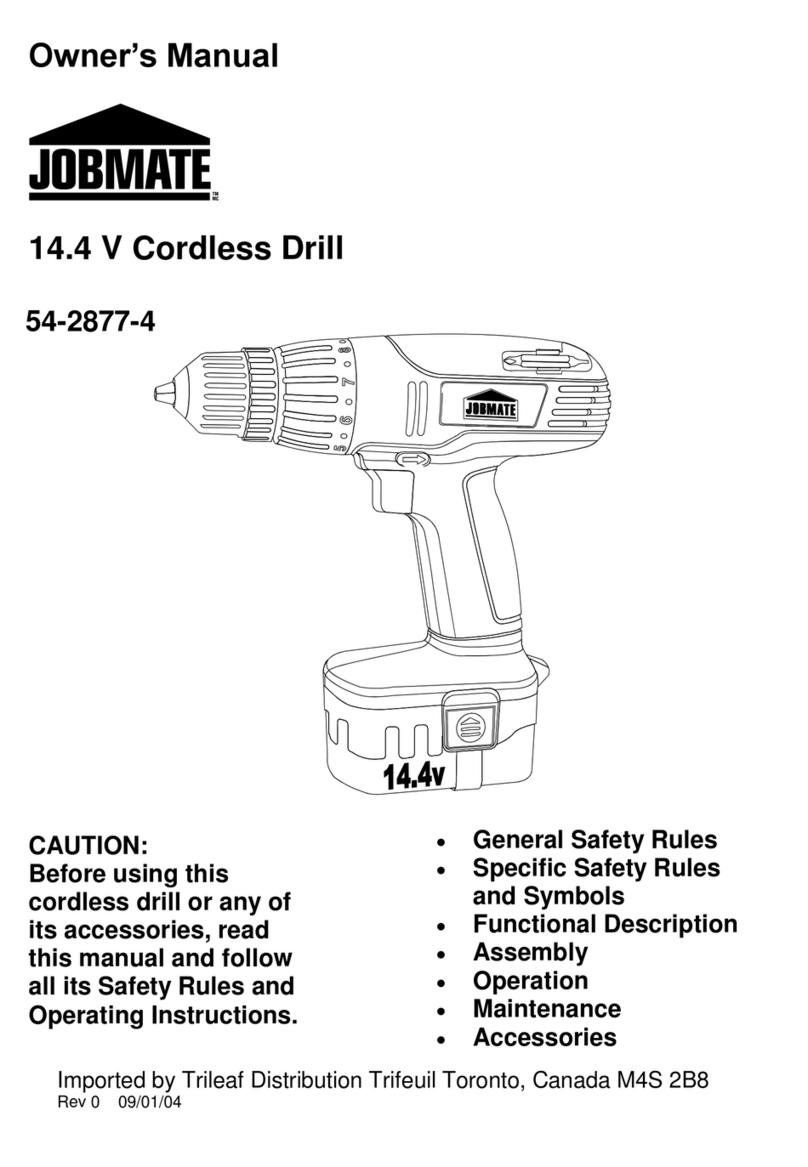 jobmate 54-2877-4 owner's manual