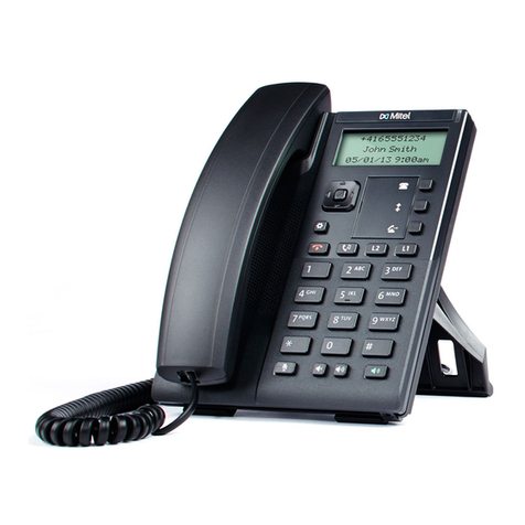 Mitel 6863 SIP user guide