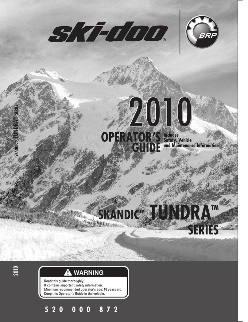 Ski-Doo Scandic Tundra Series Manual