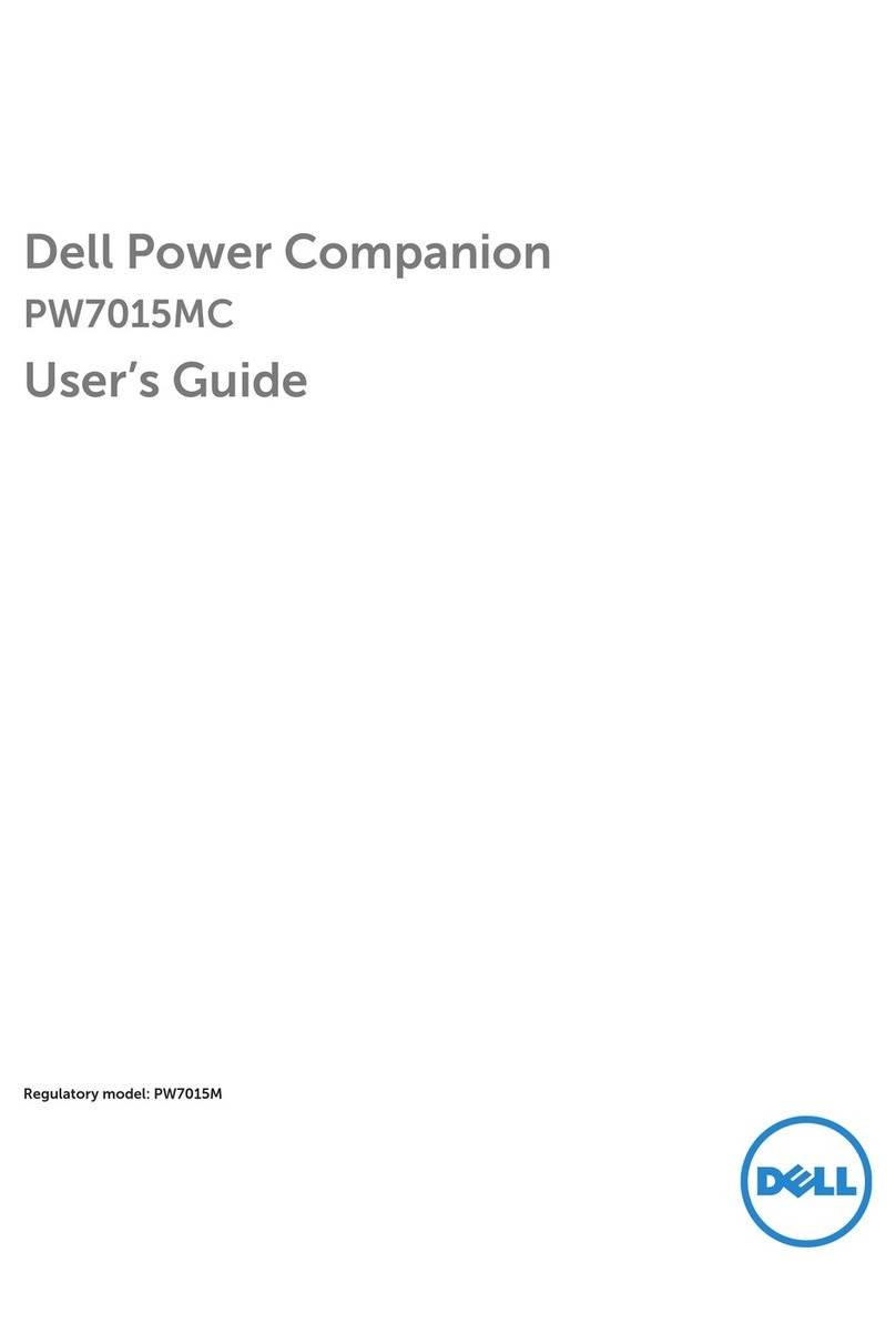 Dell Power Companion PW7015MC User manual