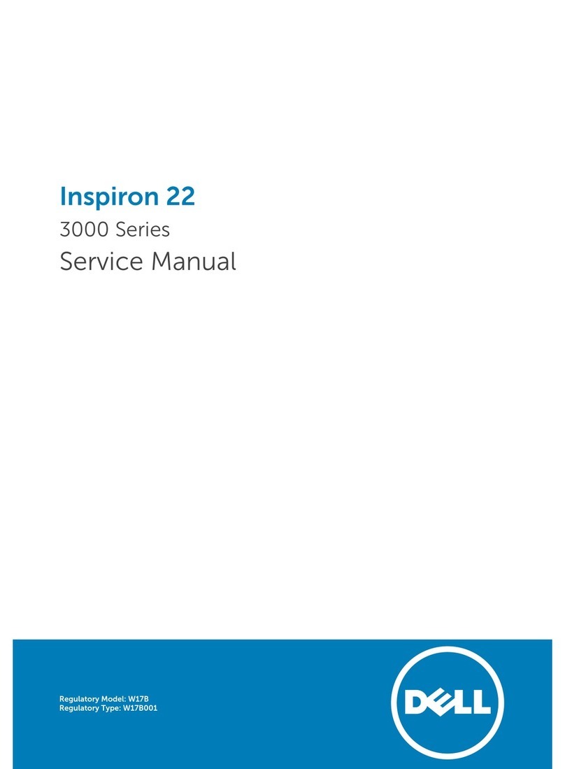 Dell Inspiron 22 3000 SERIES Service manual