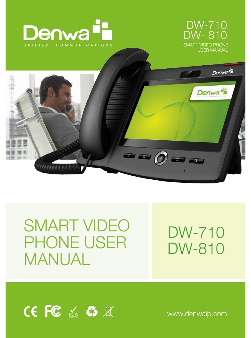 Denwa Communications DW-710 user manual