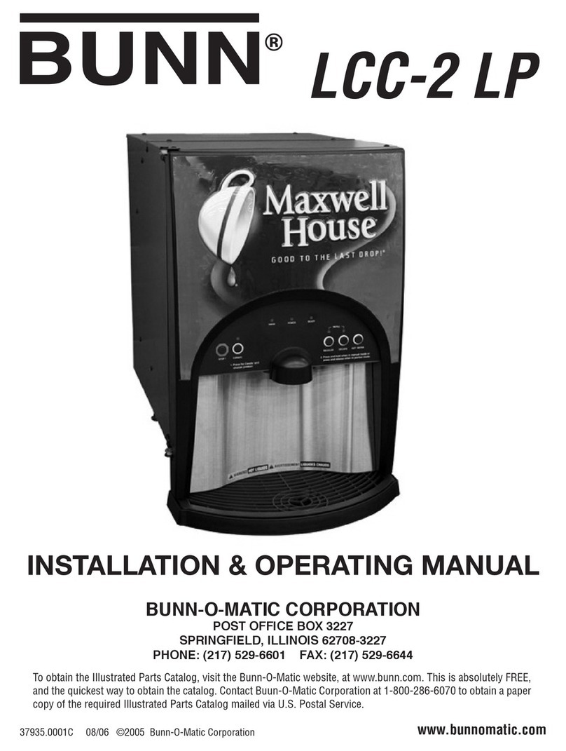 Bunn LCC-2 LP User manual
